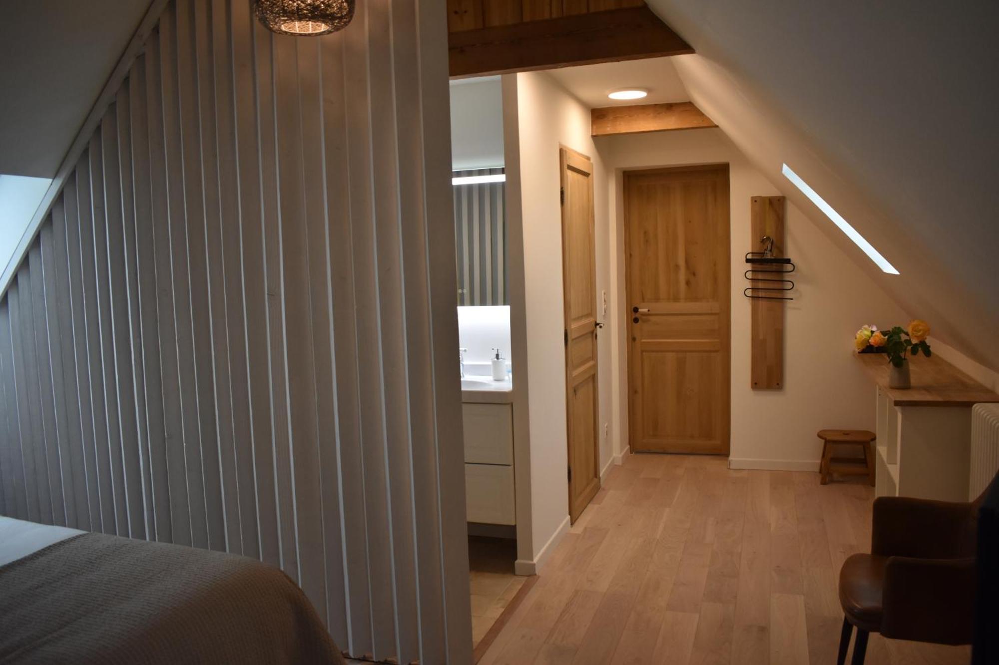 Chambres Et Tables D'Hotes Cornec Ploubazlanec Quarto foto